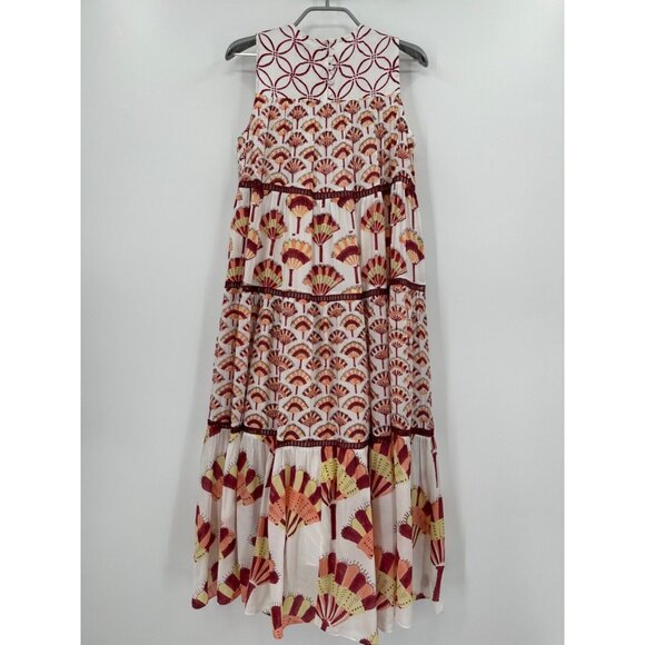 Ash and Eden Aba Tiered Sleeveless Midi Dress size XS NWT Tuckernuck - Picture 8 of 11